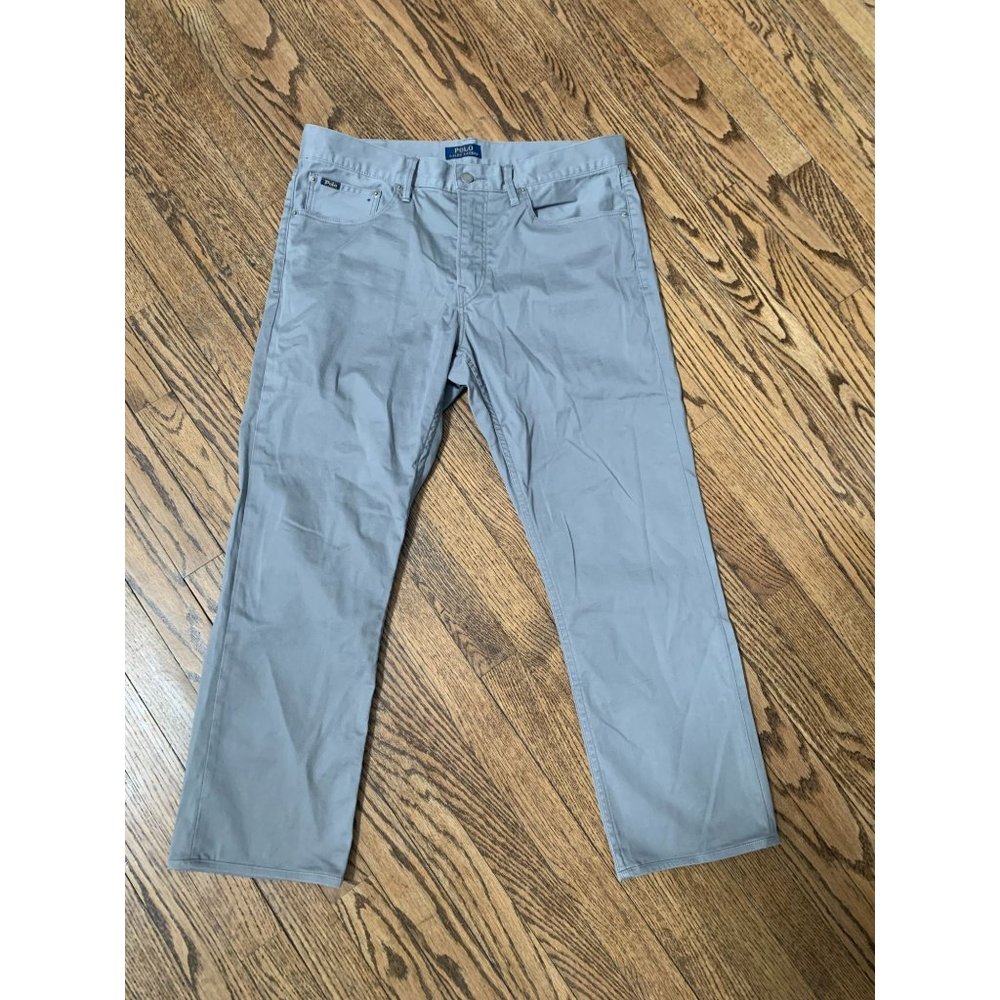 Polo Ralph Lauren Grey Men's Khaki Jeans Size 33/30